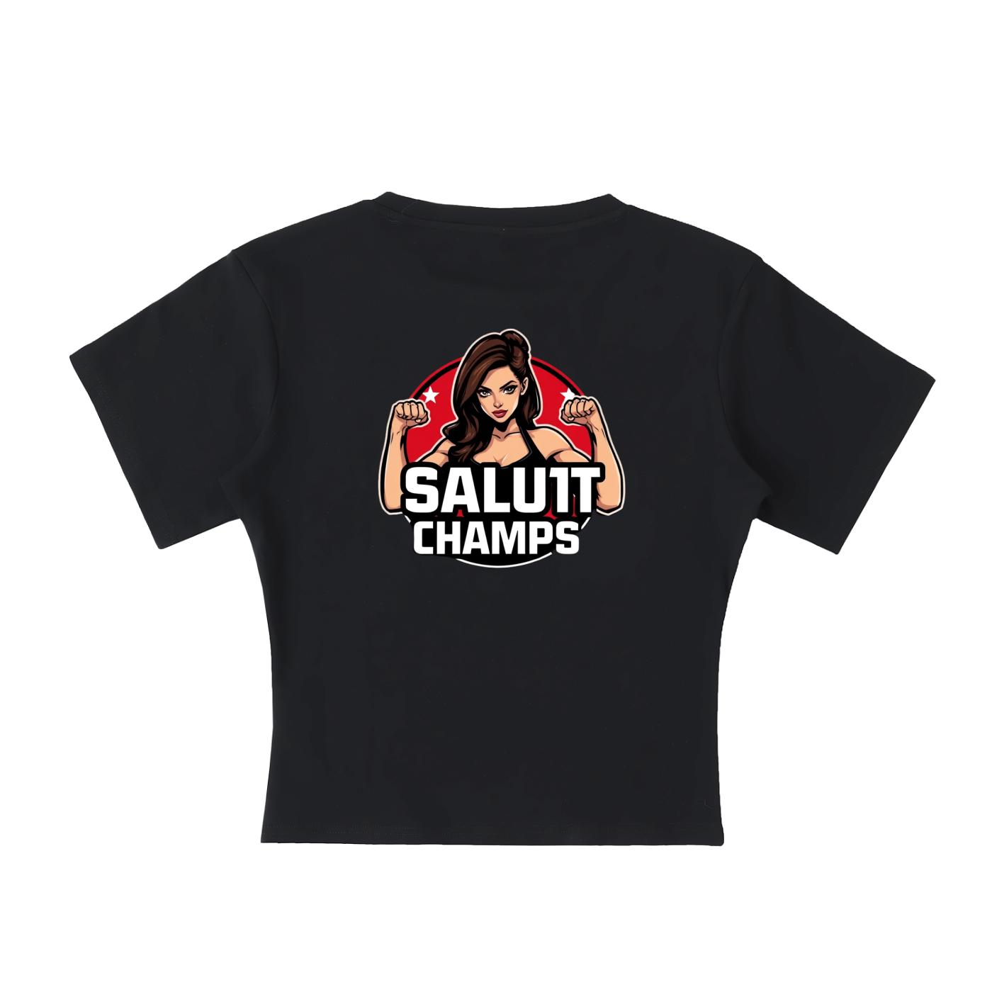 SALUT CHAMPS-TRAIN WHEN NO ONE'S WATCHING (Short Sleeve Top)