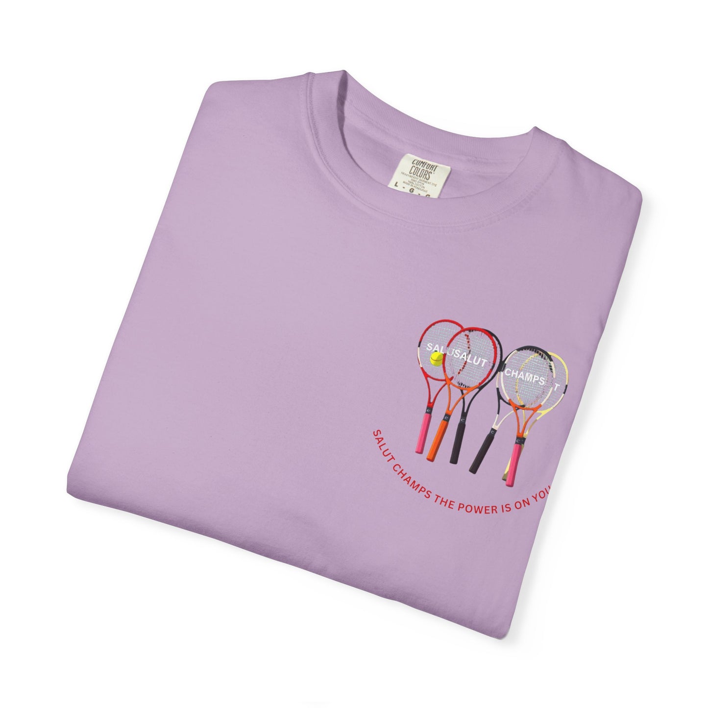 SALUT CHAMPS-ACE TENNIS TEE"
