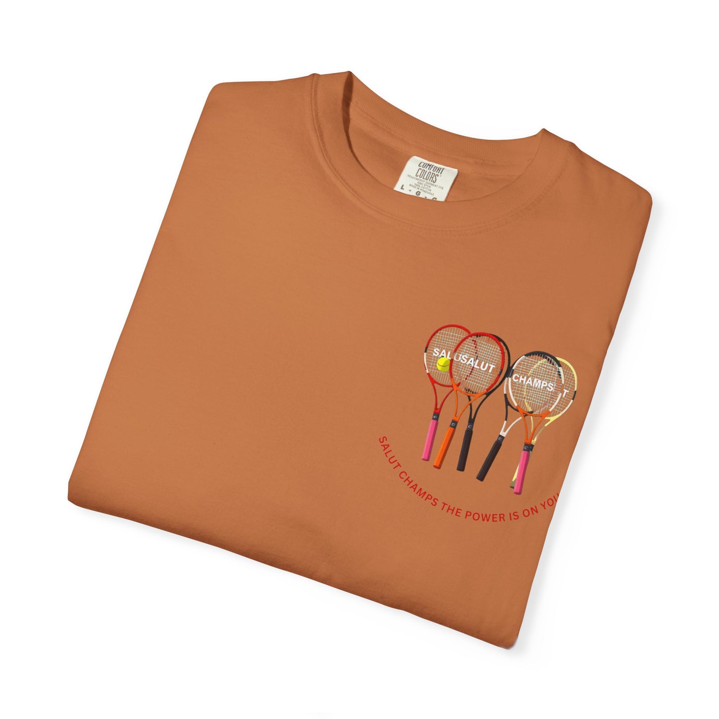 SALUT CHAMPS-ACE TENNIS TEE"