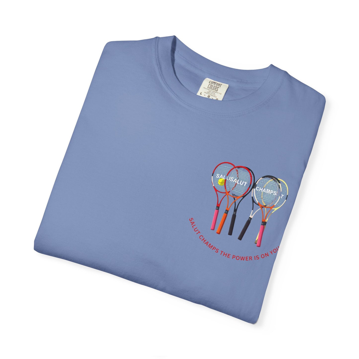 SALUT CHAMPS-ACE TENNIS TEE"