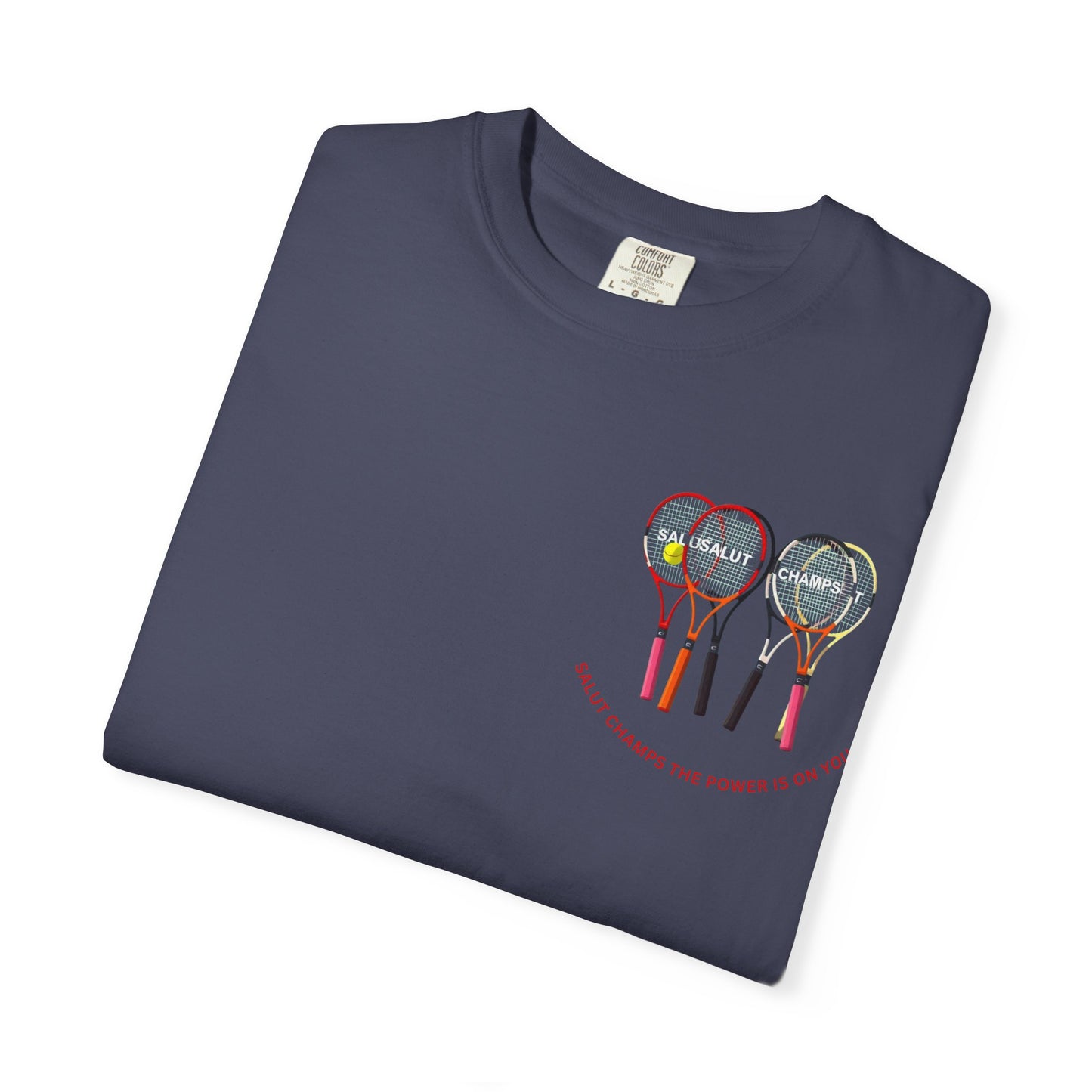 SALUT CHAMPS-ACE TENNIS TEE"
