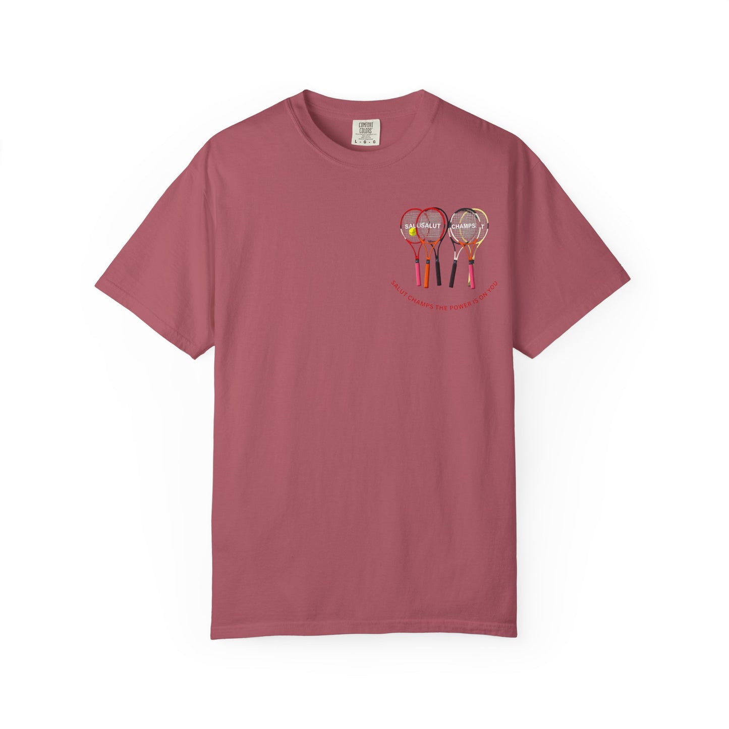 SALUT CHAMPS-ACE TENNIS TEE"