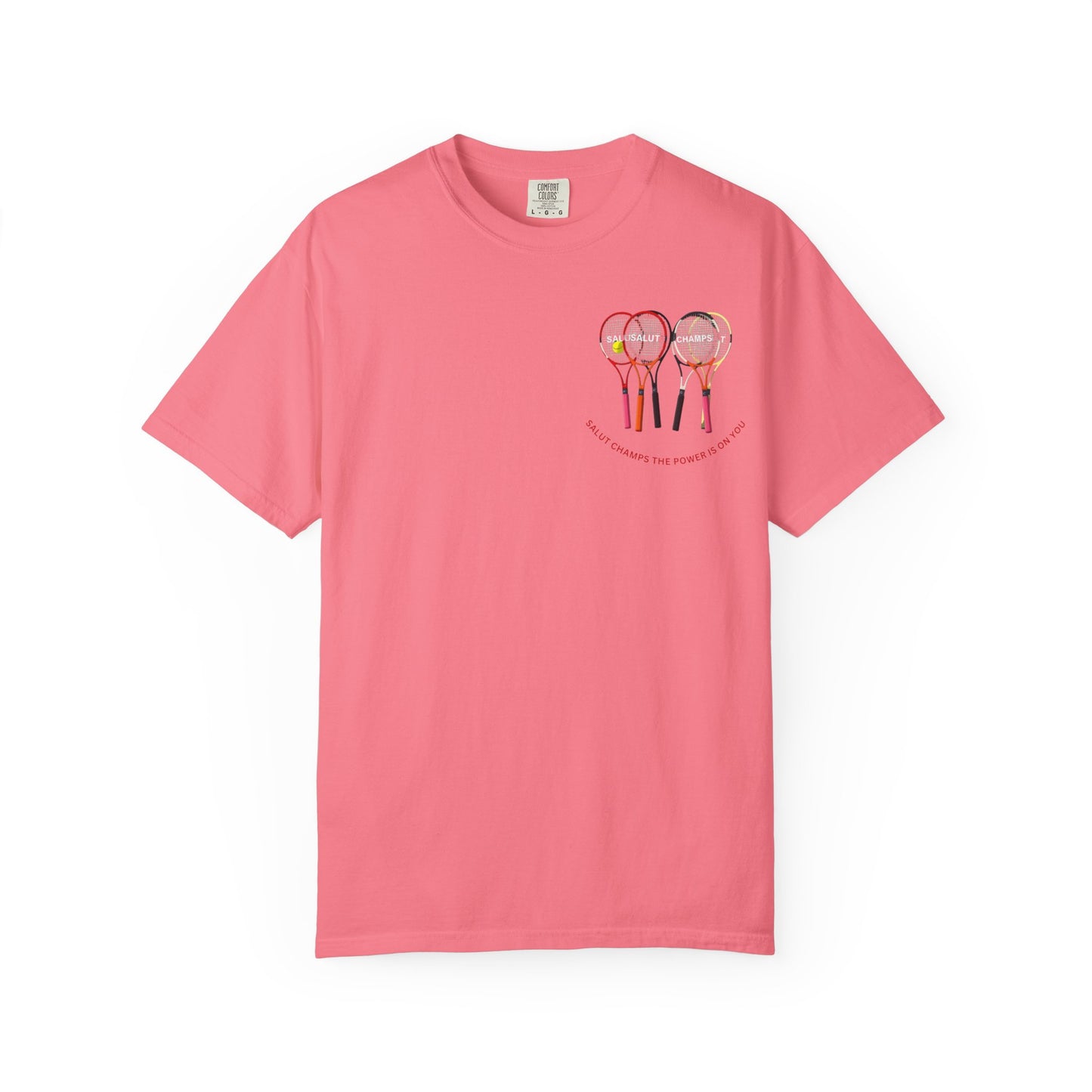 SALUT CHAMPS-ACE TENNIS TEE"