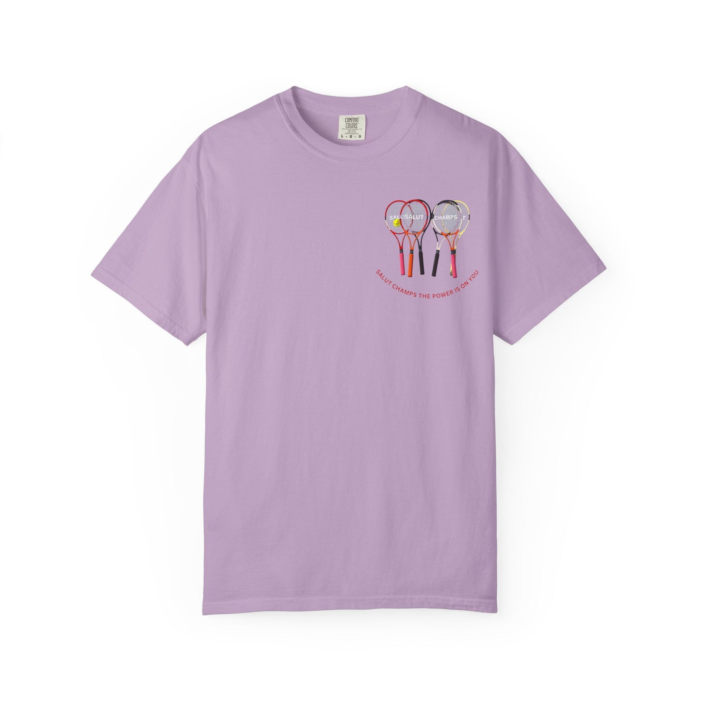 SALUT CHAMPS-ACE TENNIS TEE"