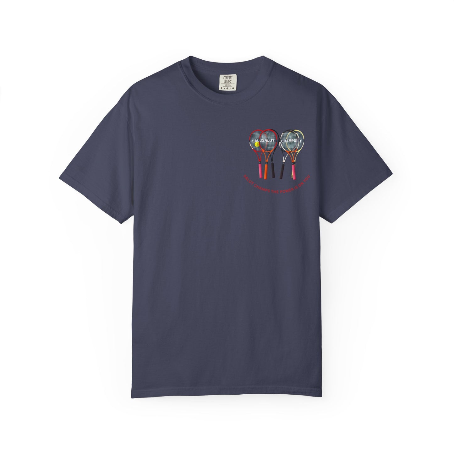 SALUT CHAMPS-ACE TENNIS TEE"