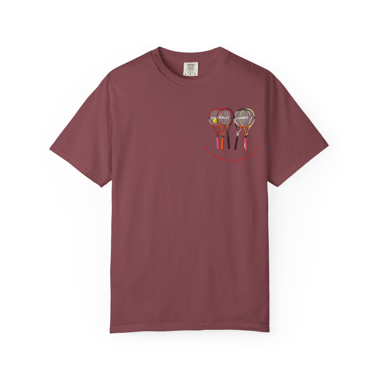 SALUT CHAMPS-ACE TENNIS TEE"