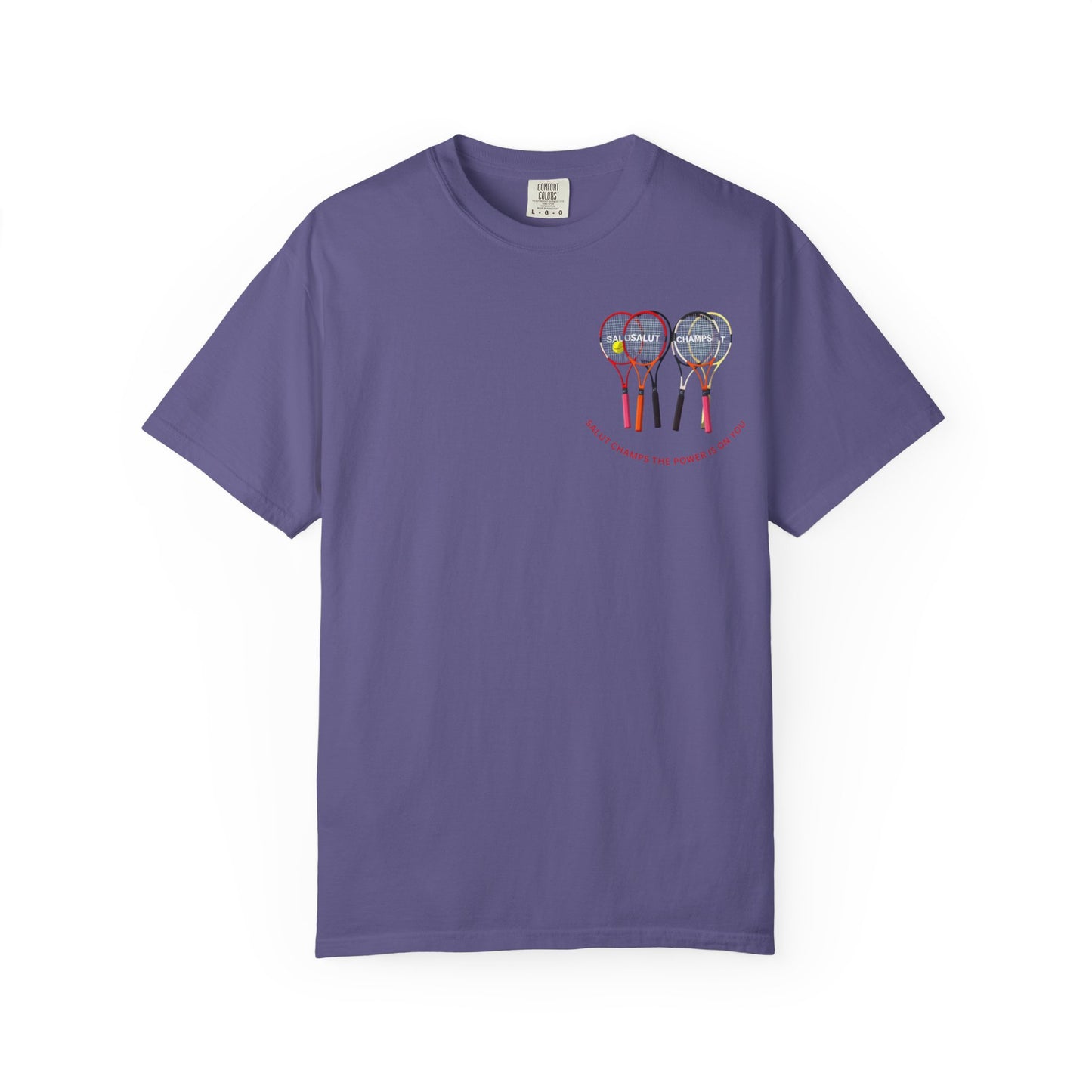 SALUT CHAMPS-ACE TENNIS TEE"