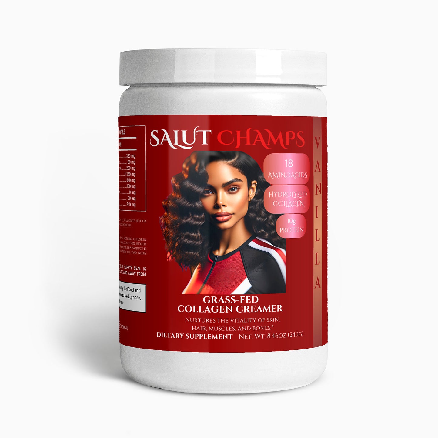 Grass-Fed Collagen Creamer (Vanilla)