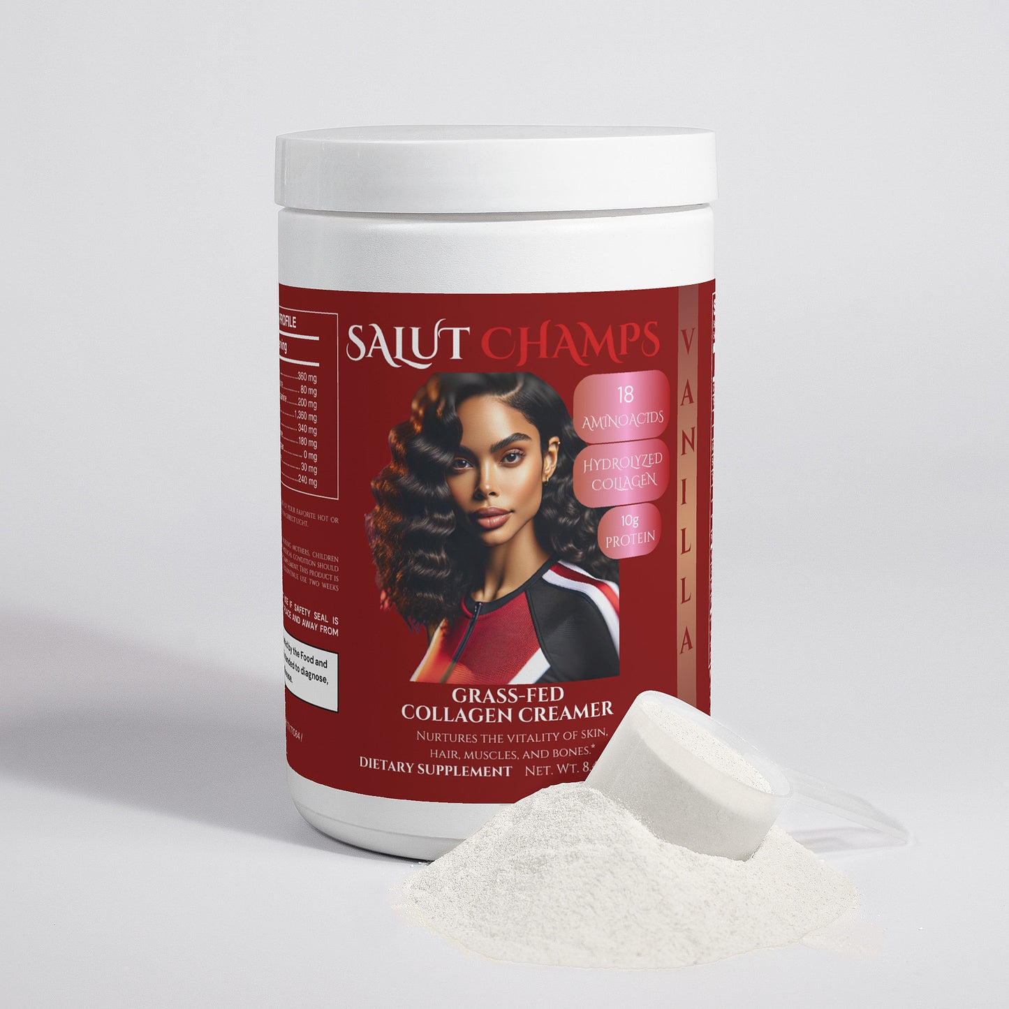 Grass-Fed Collagen Creamer (Vanilla)