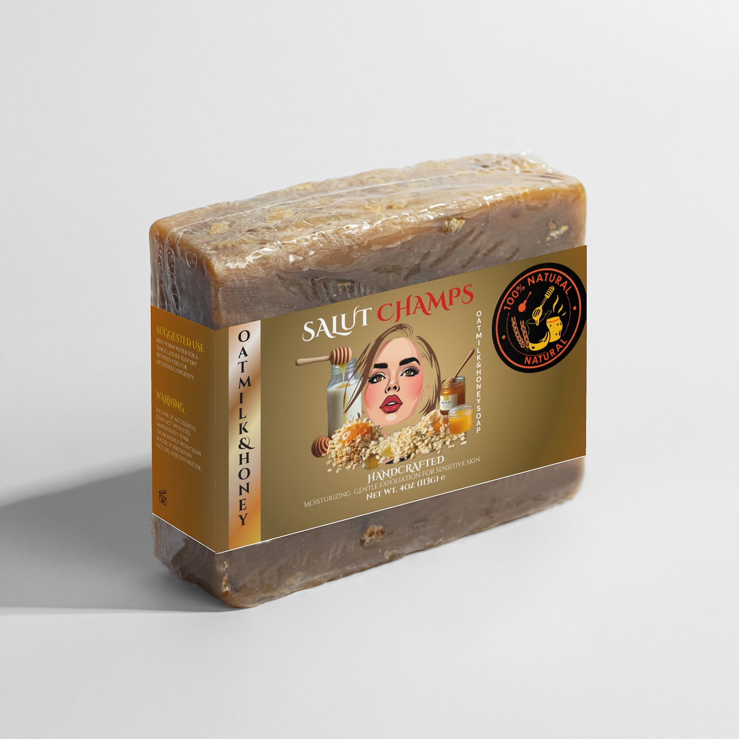 Oat Milk Honey Soap
