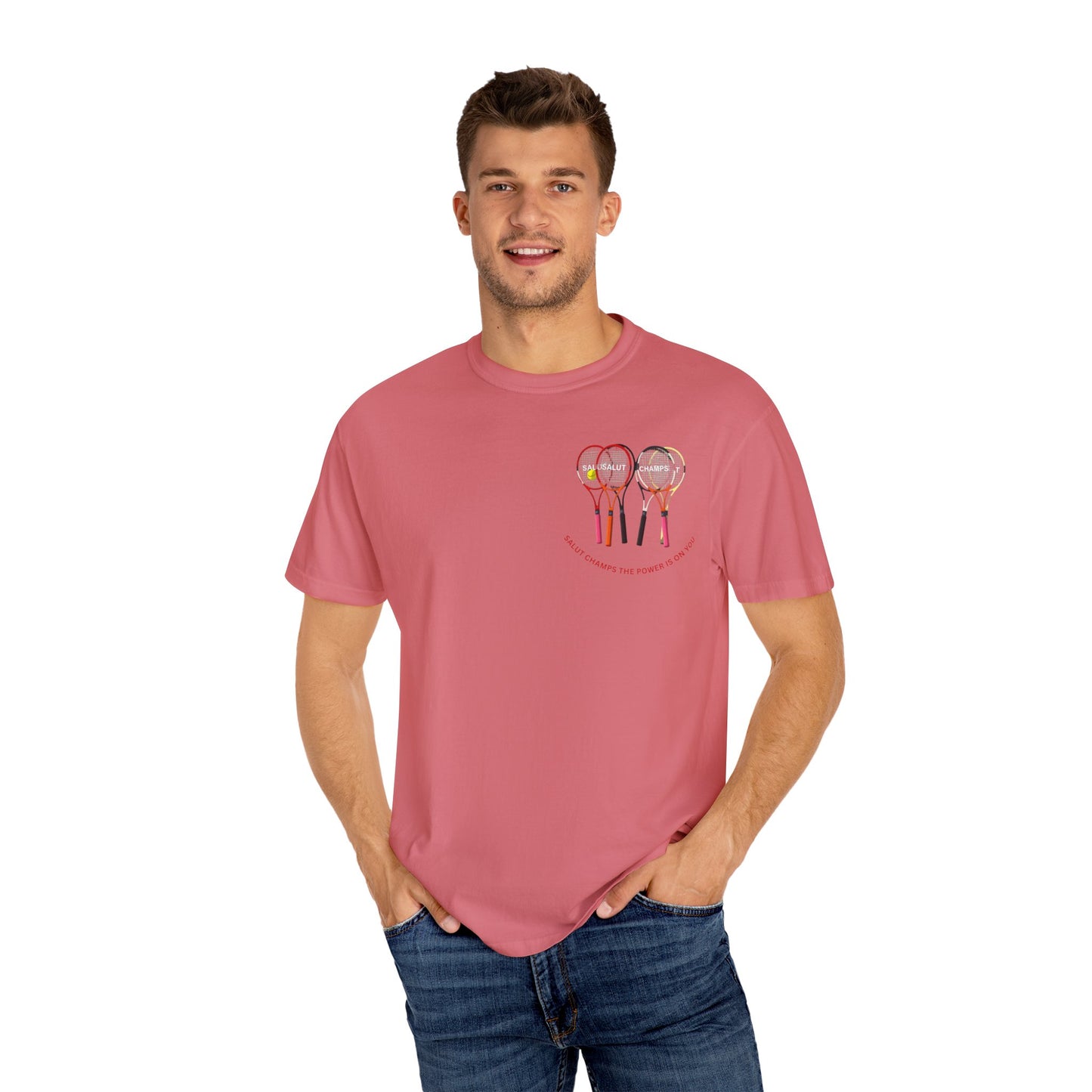 SALUT CHAMPS-ACE TENNIS TEE"