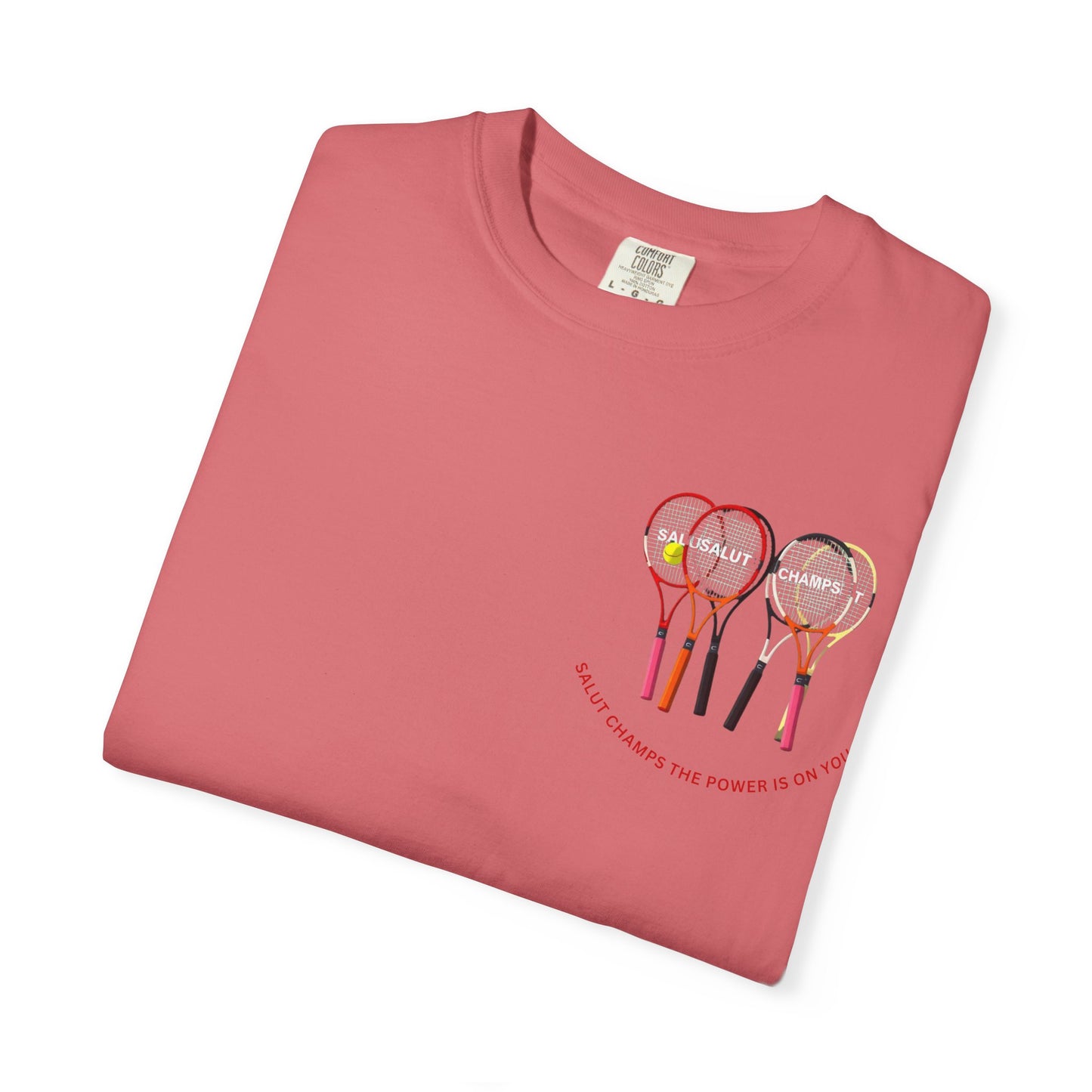 SALUT CHAMPS-ACE TENNIS TEE"