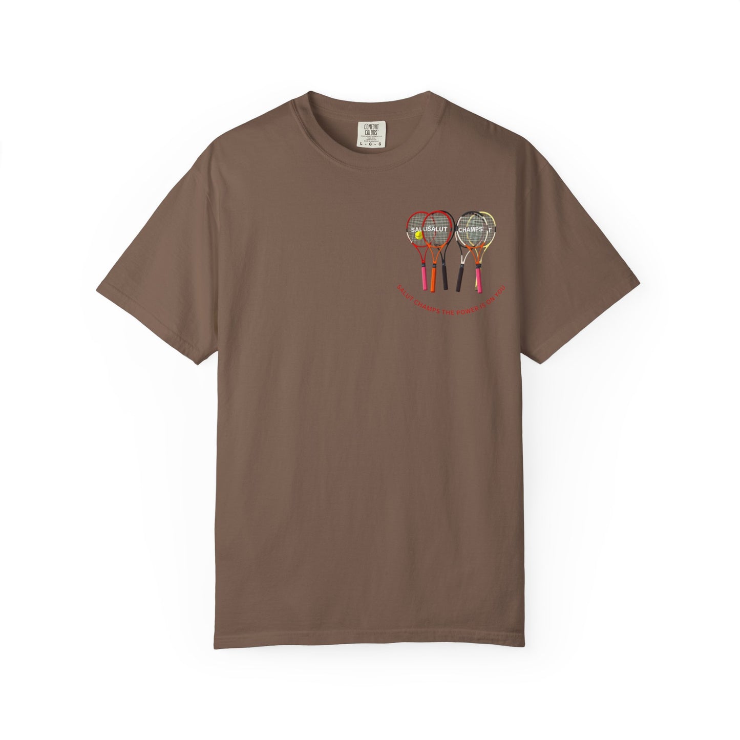 SALUT CHAMPS-ACE TENNIS TEE"