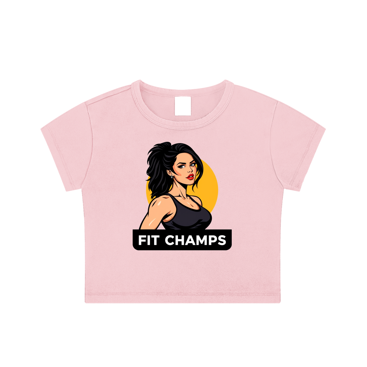 FIT CHAMPS- (Crop Top)
