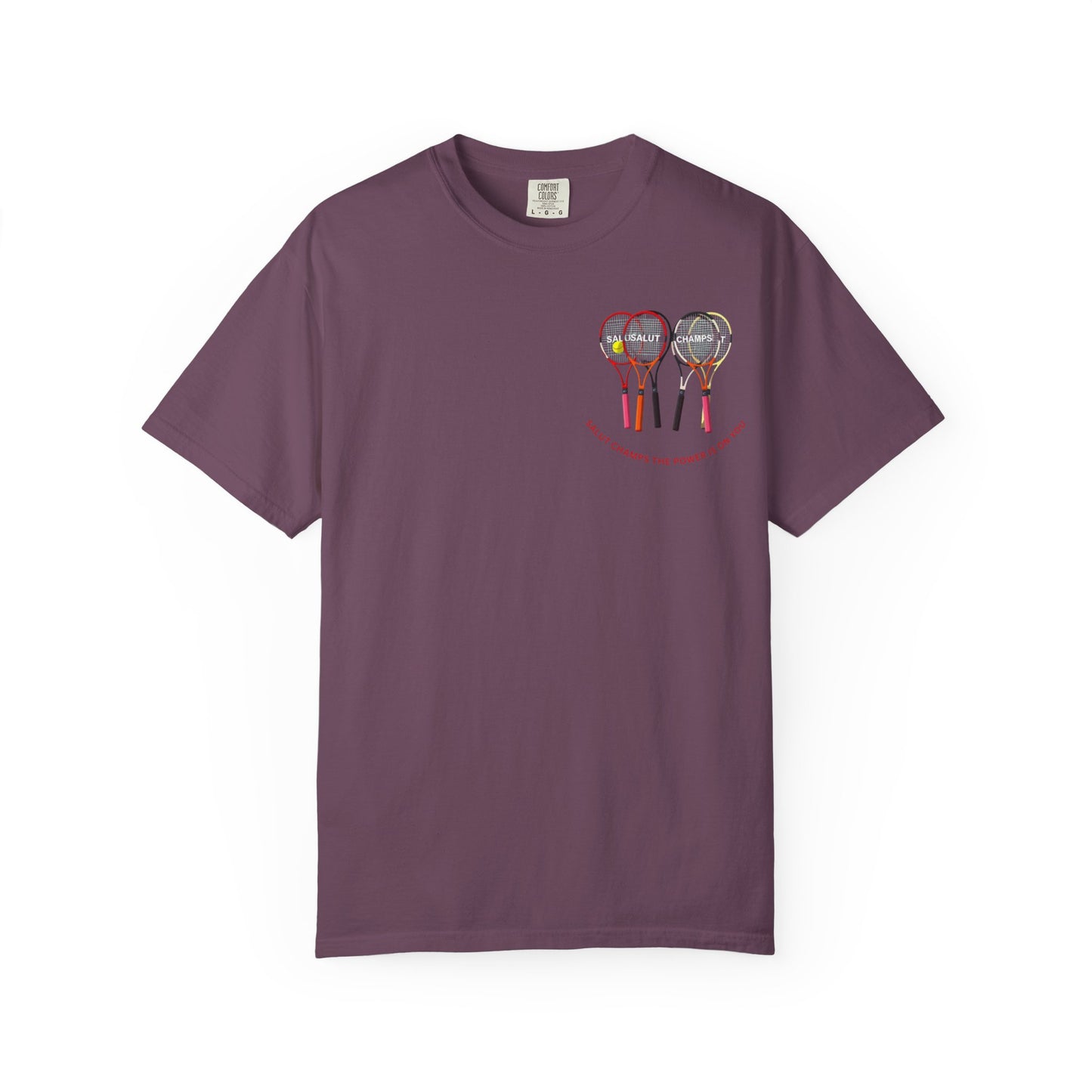 SALUT CHAMPS-ACE TENNIS TEE"