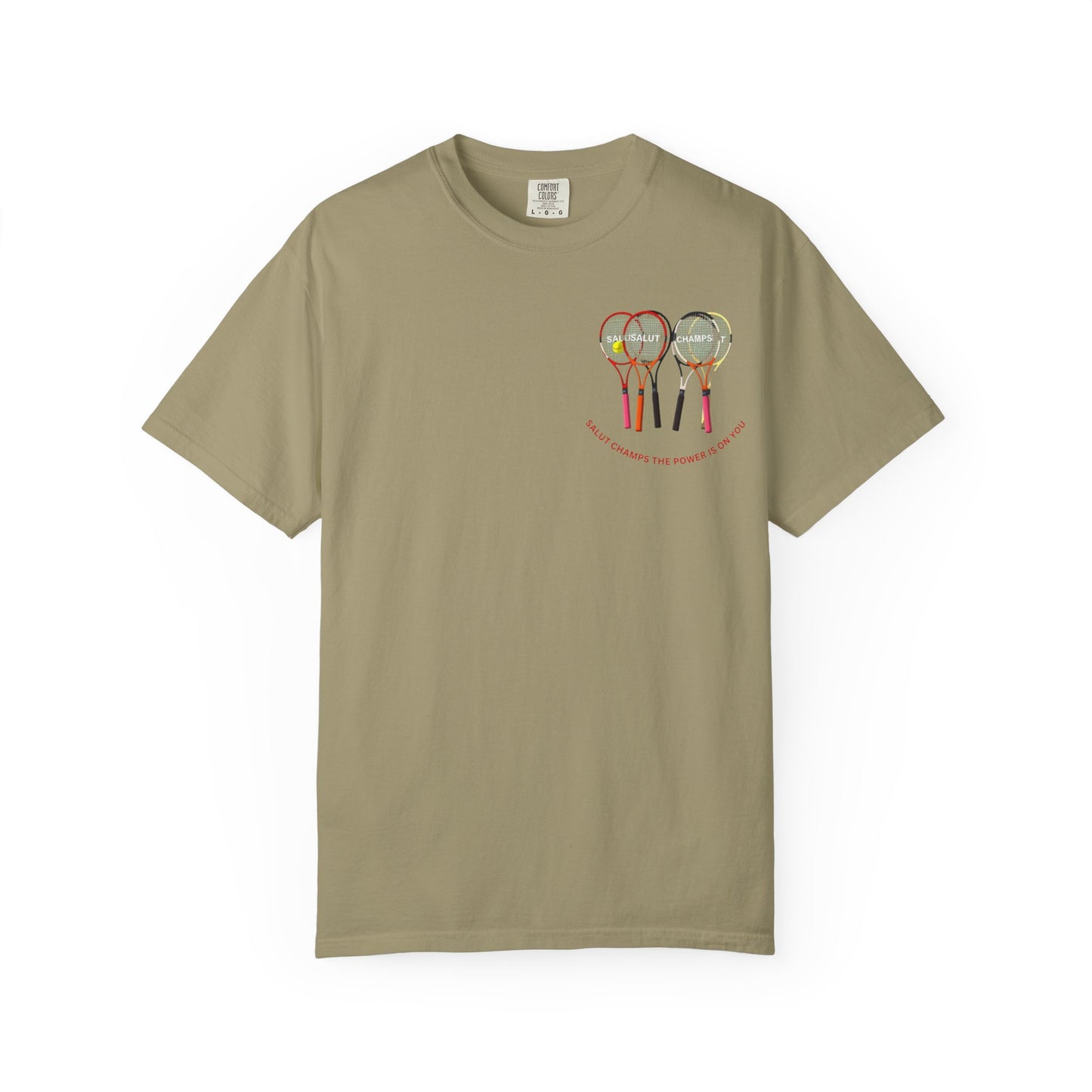 SALUT CHAMPS-ACE TENNIS TEE"