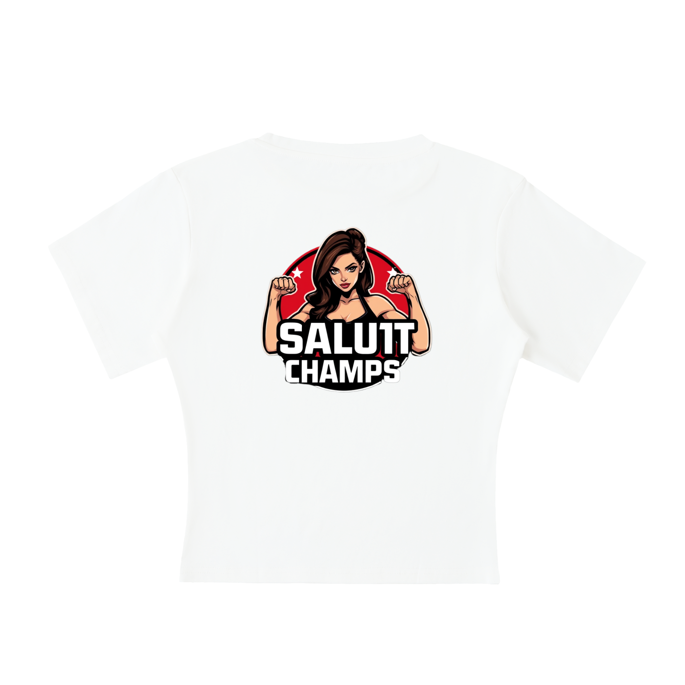 SALUT CHAMPS-TRAIN WHEN NO ONE'S WATCHING (Short Sleeve Top)