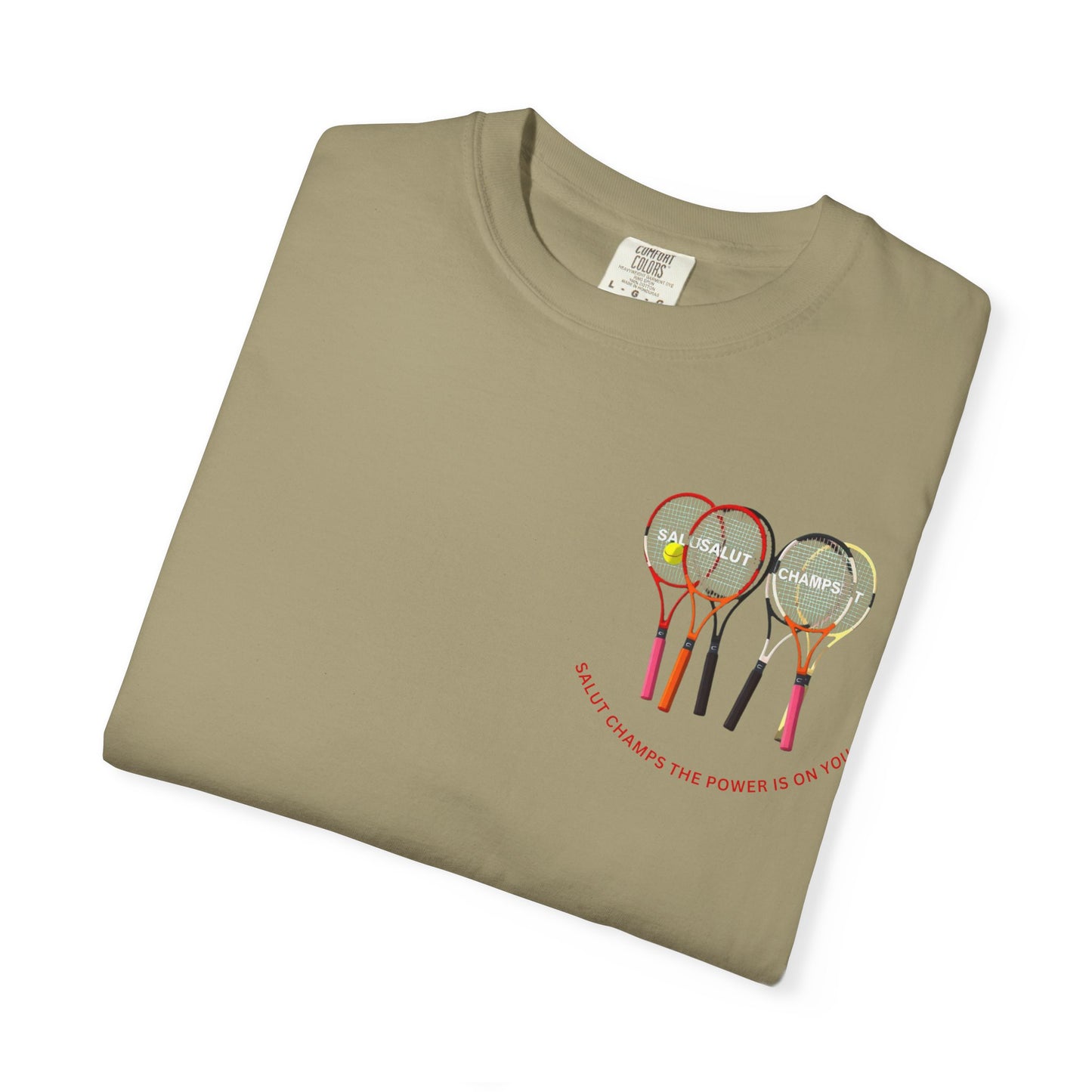 SALUT CHAMPS-ACE TENNIS TEE"