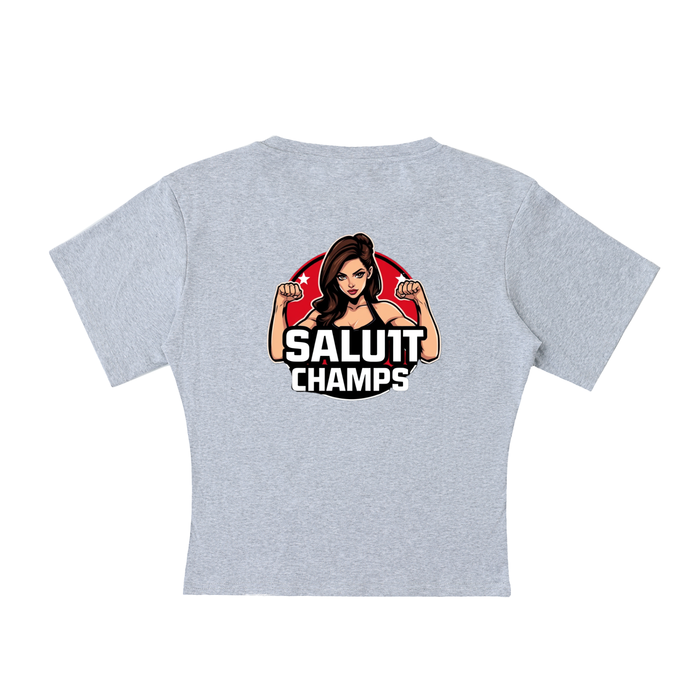SALUT CHAMPS-TRAIN WHEN NO ONE'S WATCHING (Short Sleeve Top)