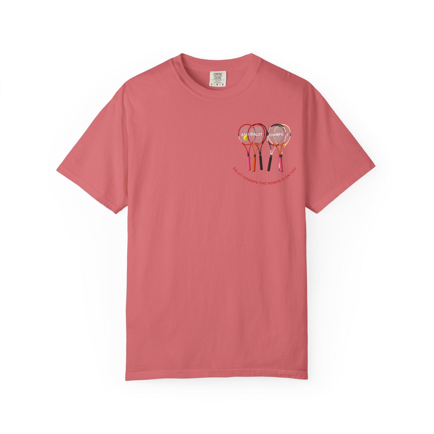 SALUT CHAMPS-ACE TENNIS TEE"