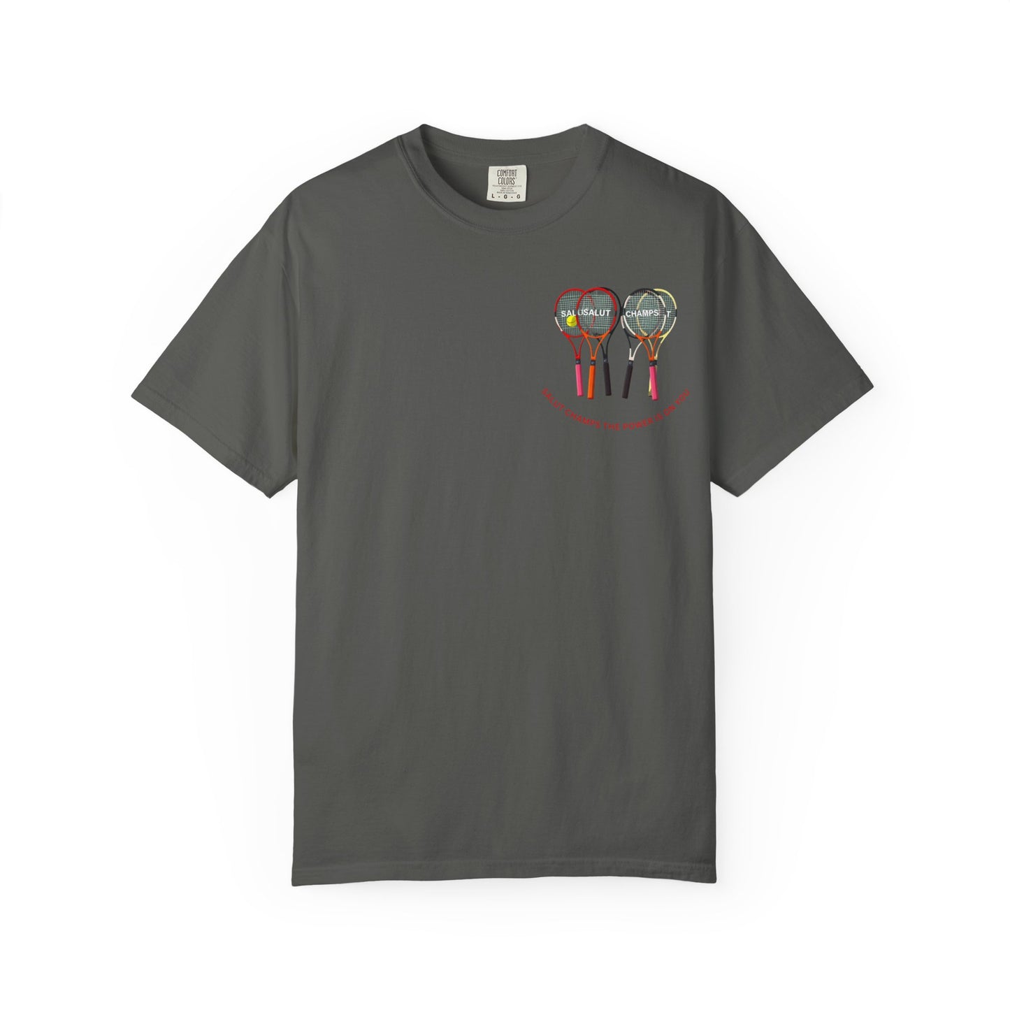 SALUT CHAMPS-ACE TENNIS TEE"