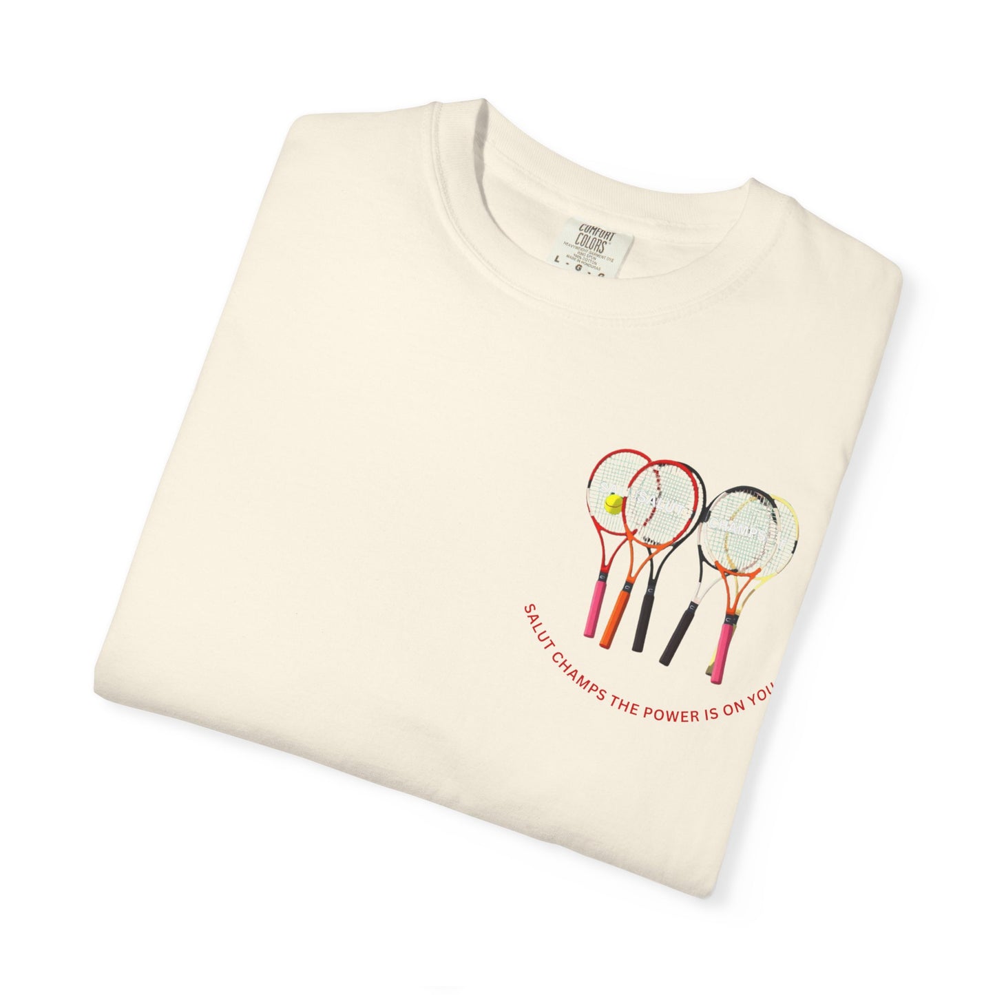 SALUT CHAMPS-ACE TENNIS TEE"