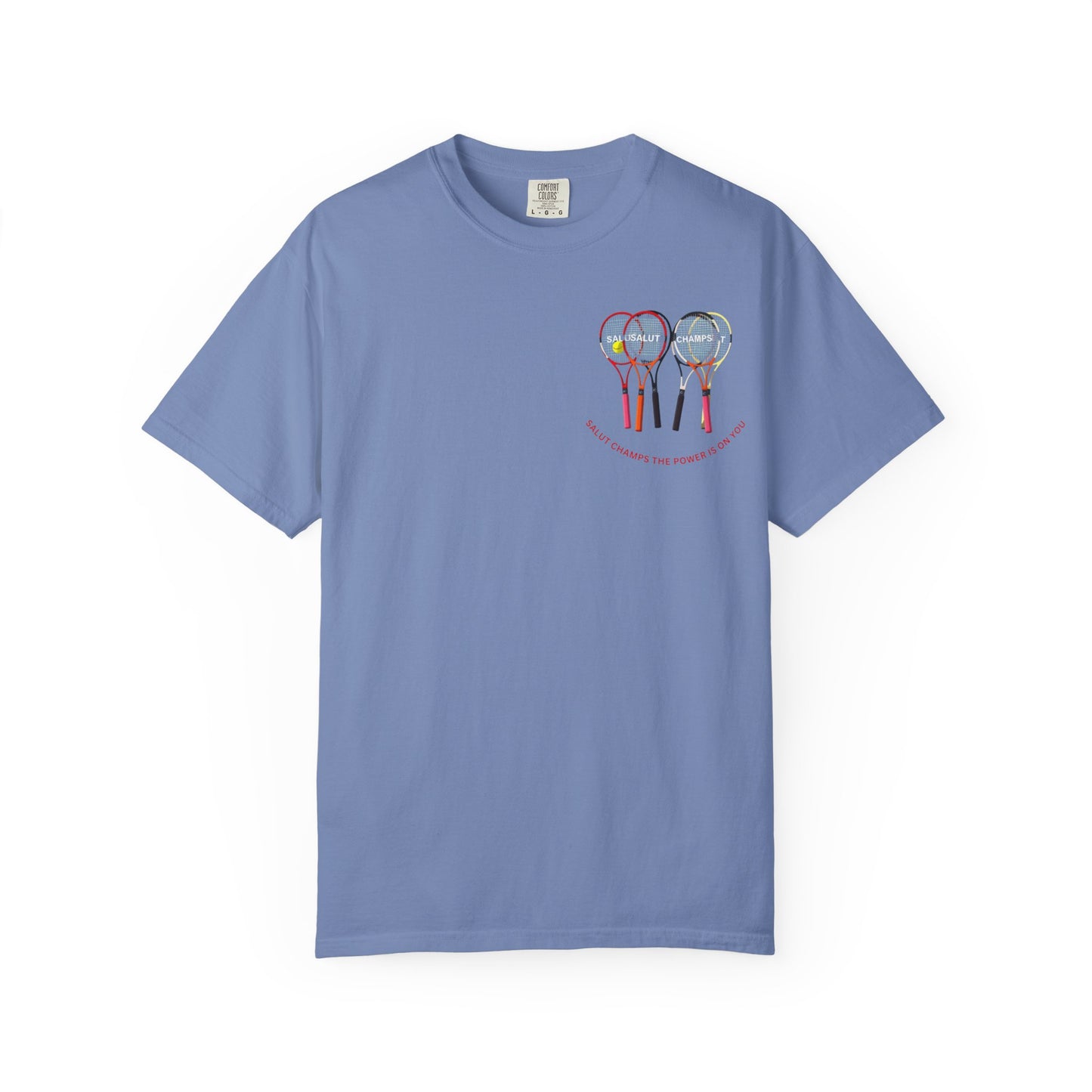 SALUT CHAMPS-ACE TENNIS TEE"