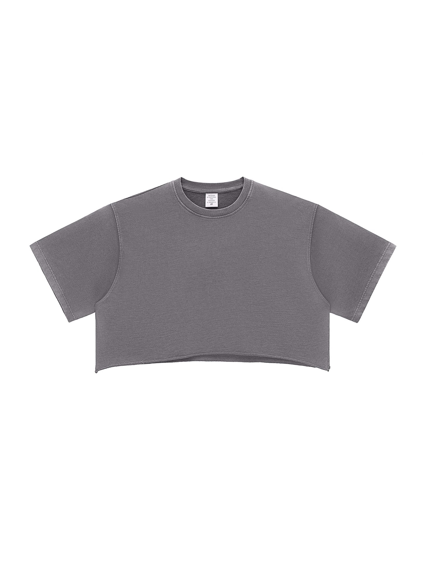 SALUT CHAMPS- "GLOVES UP CROP TEE"