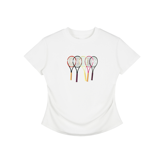 SALUT CHAMPS-"SERVE STRONG" (Cotton T-Shirt)