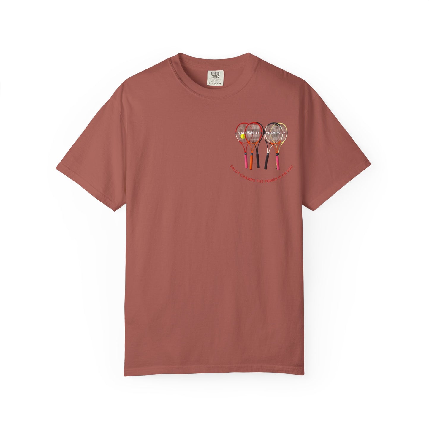 SALUT CHAMPS-ACE TENNIS TEE"