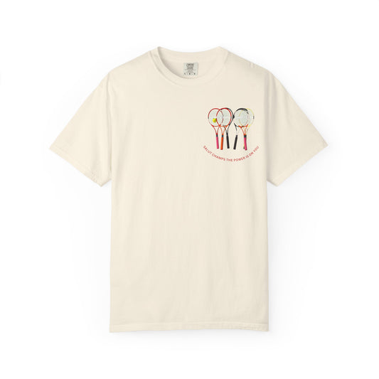 SALUT CHAMPS-ACE TENNIS TEE"